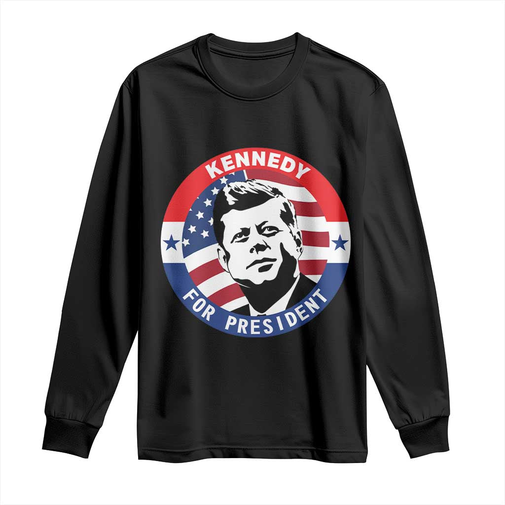 John F Kennedy US President American History Long Sleeve Shirt