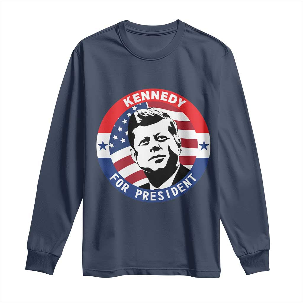 John F Kennedy US President American History Long Sleeve Shirt