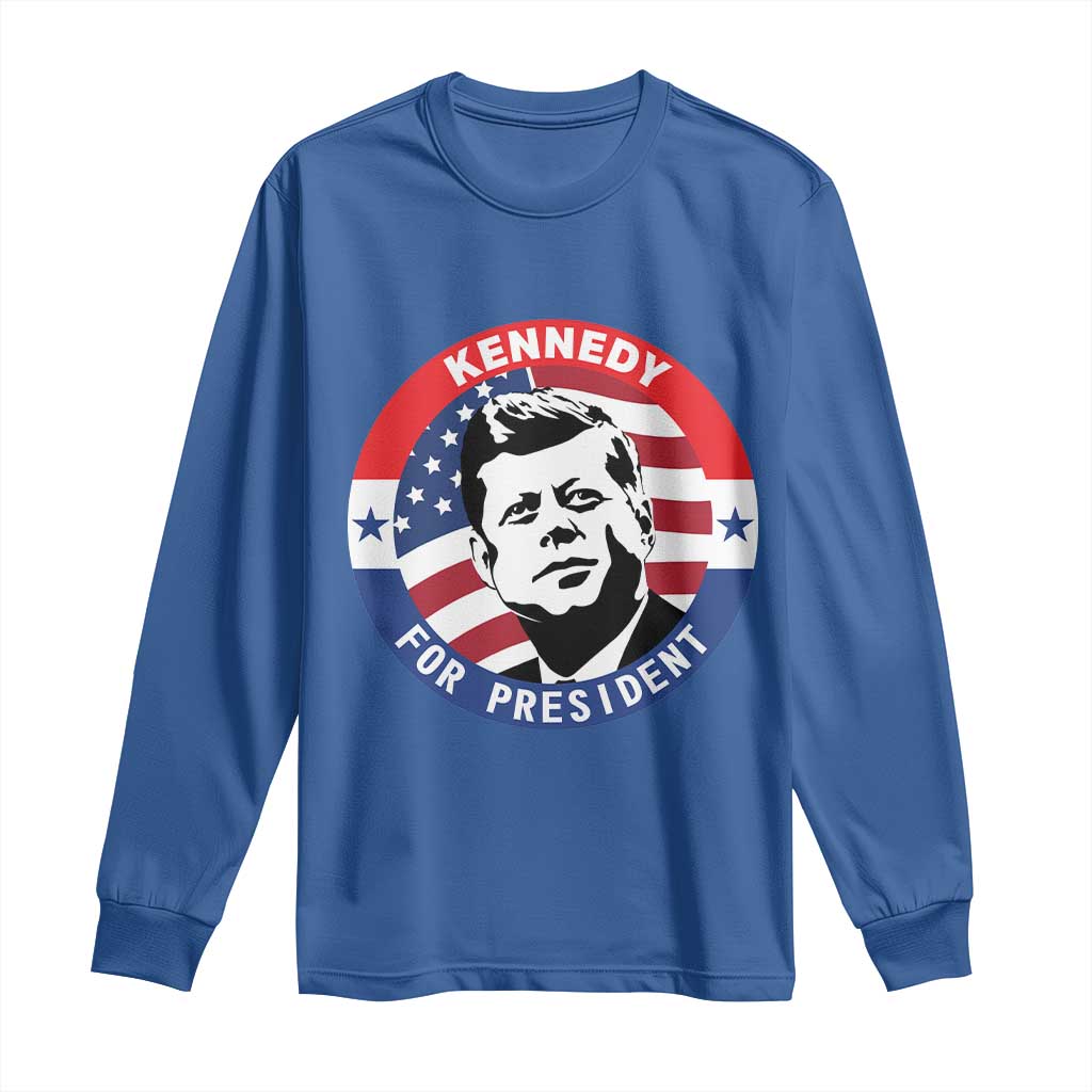 John F Kennedy US President American History Long Sleeve Shirt