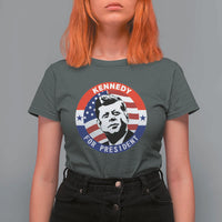 John F Kennedy US President American History T Shirt For Women