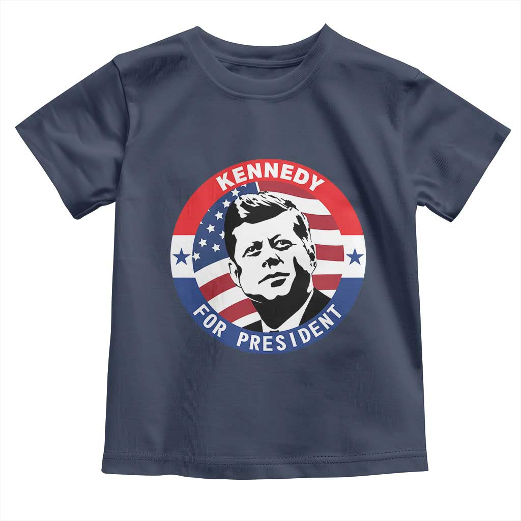 John F Kennedy US President American History Toddler T Shirt