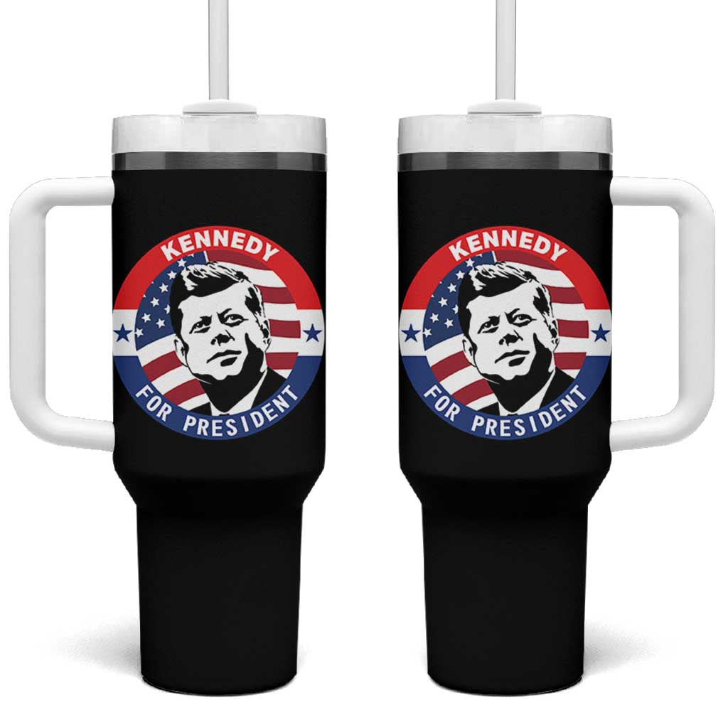 John F Kennedy US President American History Tumbler With Handle