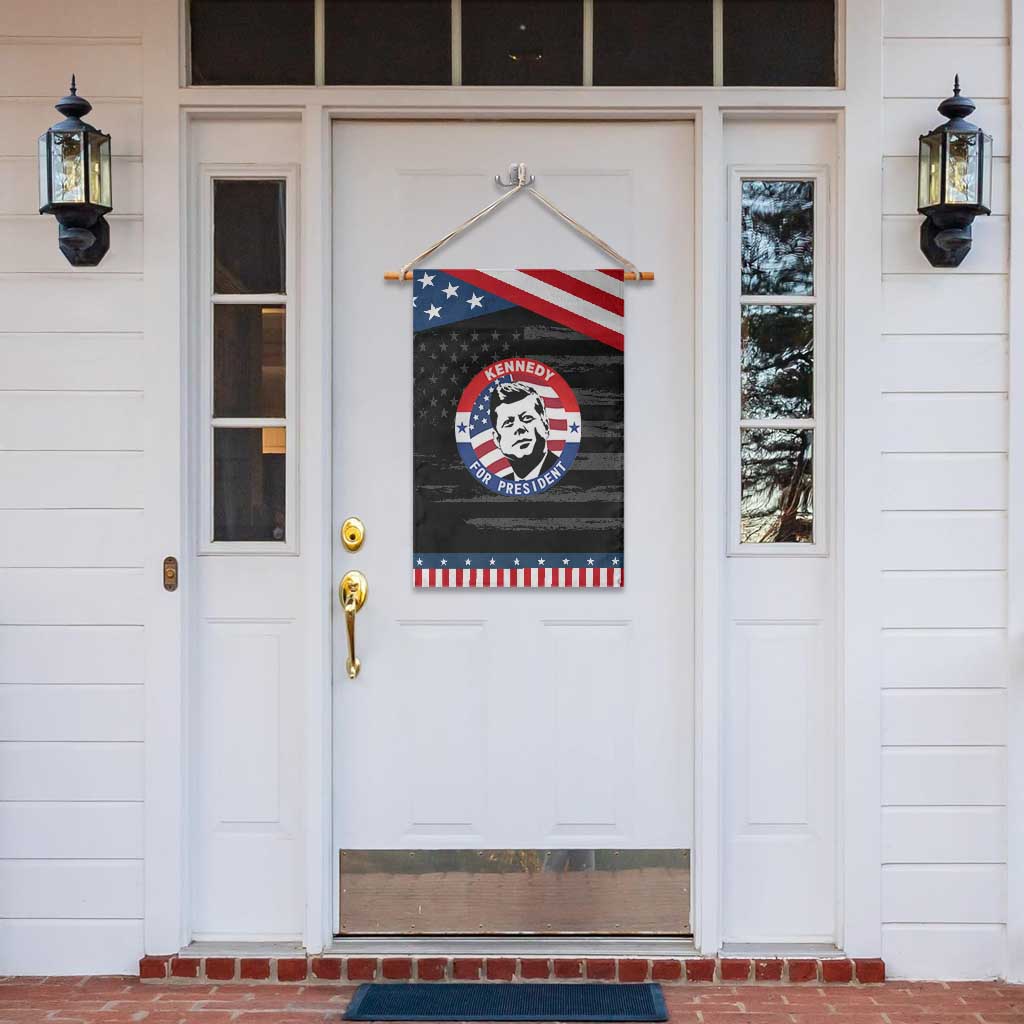 John F Kennedy US President American History Garden Flag