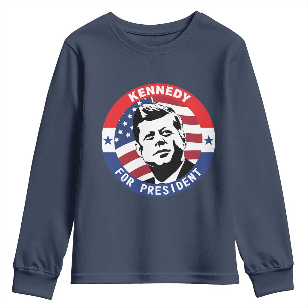 John F Kennedy US President American History Youth Sweatshirt