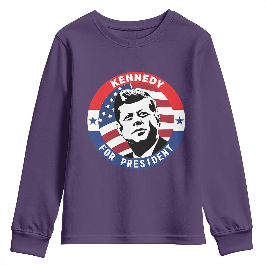 John F Kennedy US President American History Youth Sweatshirt
