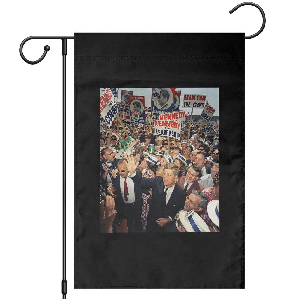 John F Kennedy American President History Garden Flag