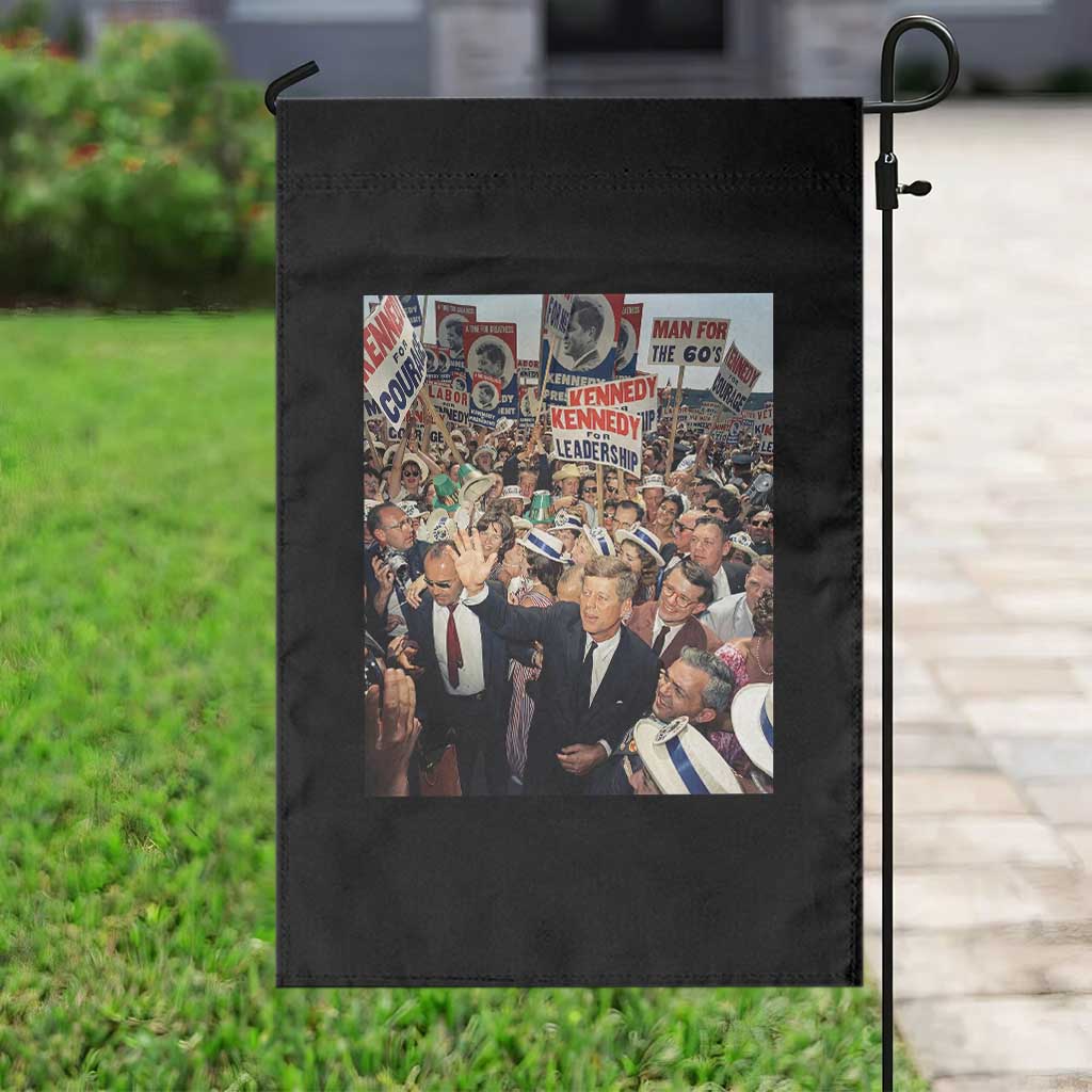 John F Kennedy American President History Garden Flag