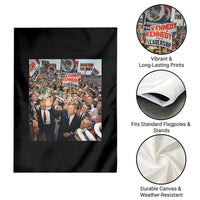 John F Kennedy American President History Garden Flag