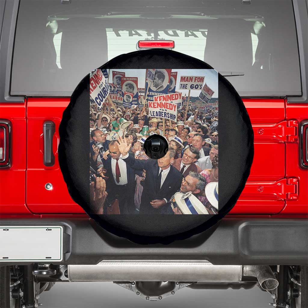 John F Kennedy American President History Spare Tire Cover