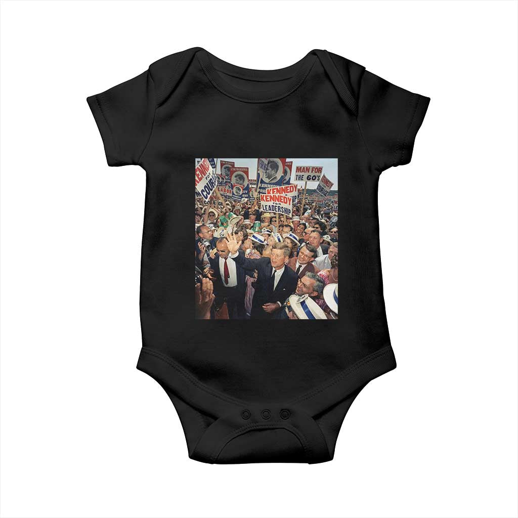 John F Kennedy American President History Baby Onesie