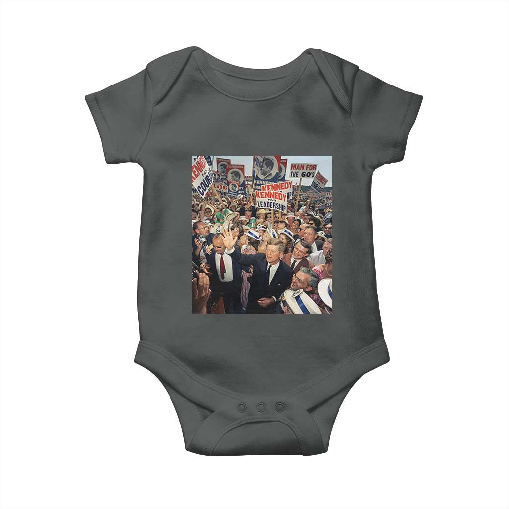John F Kennedy American President History Baby Onesie
