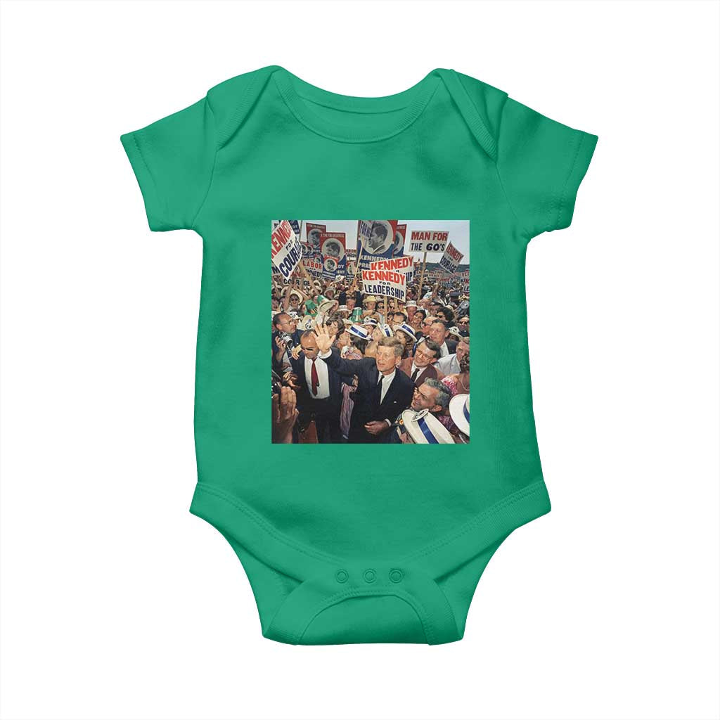 John F Kennedy American President History Baby Onesie