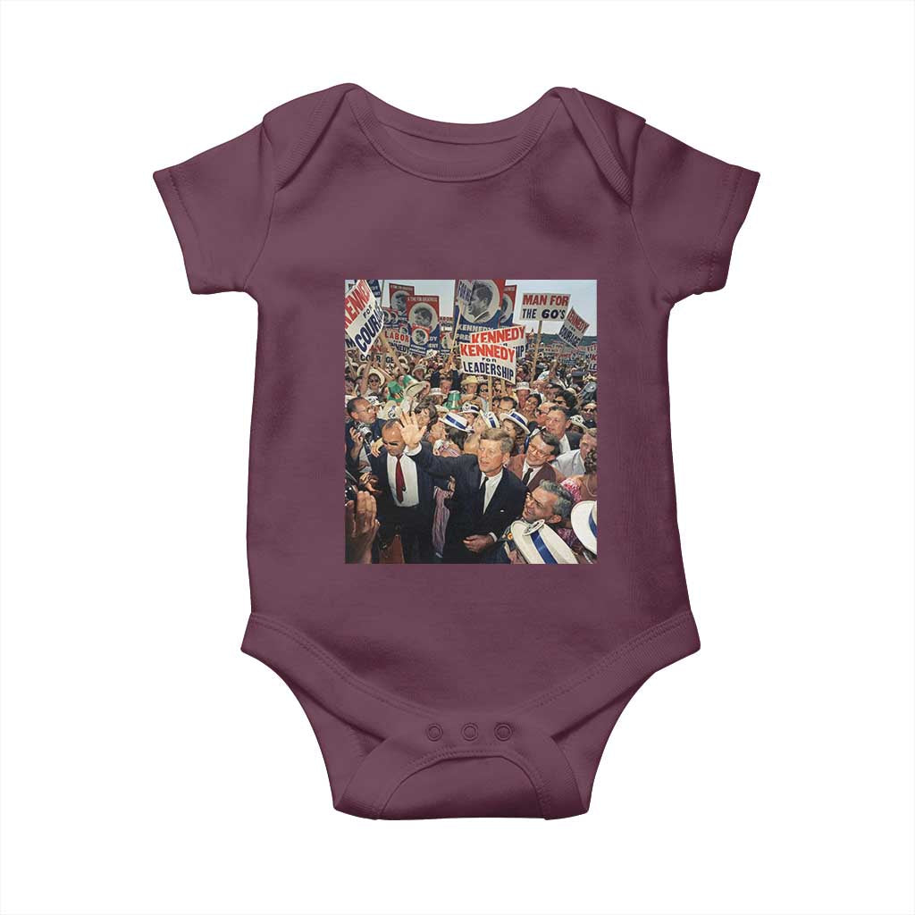 John F Kennedy American President History Baby Onesie