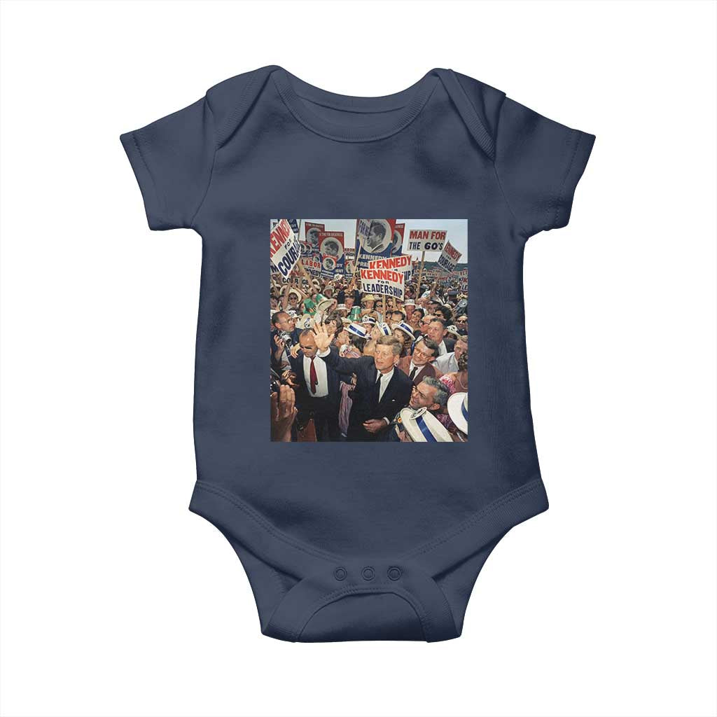 John F Kennedy American President History Baby Onesie