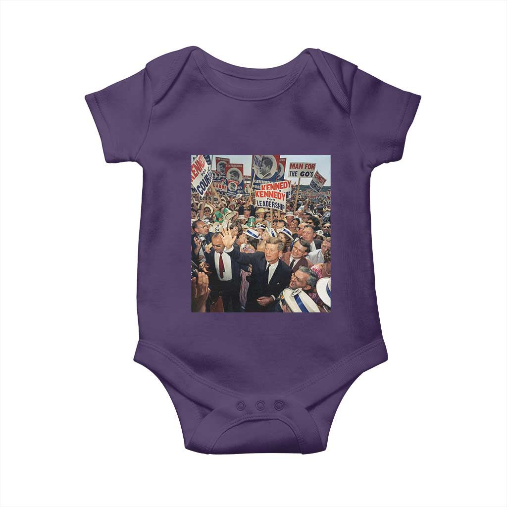 John F Kennedy American President History Baby Onesie