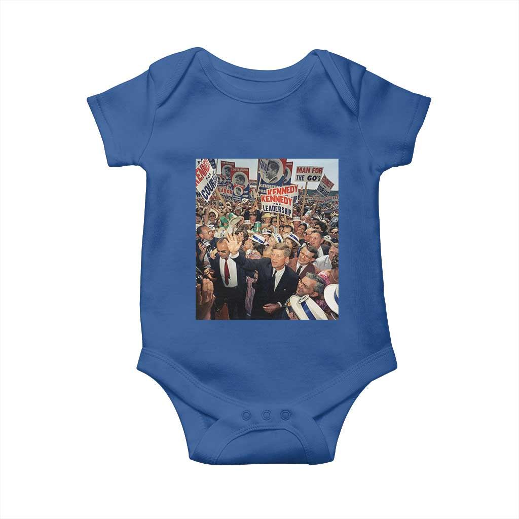 John F Kennedy American President History Baby Onesie