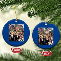 John F Kennedy American President History Ceramic Ornament