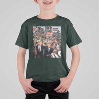 John F Kennedy American President History T Shirt For Kid