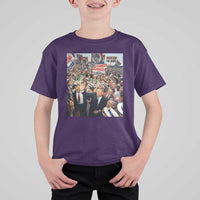 John F Kennedy American President History T Shirt For Kid