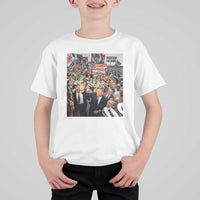 John F Kennedy American President History T Shirt For Kid