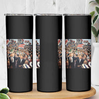 John F Kennedy American President History Skinny Tumbler