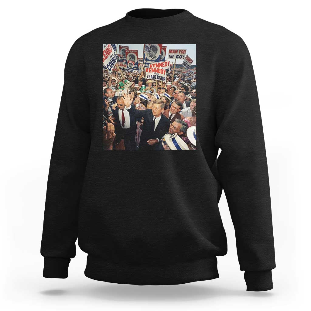 John F Kennedy American President History Sweatshirt