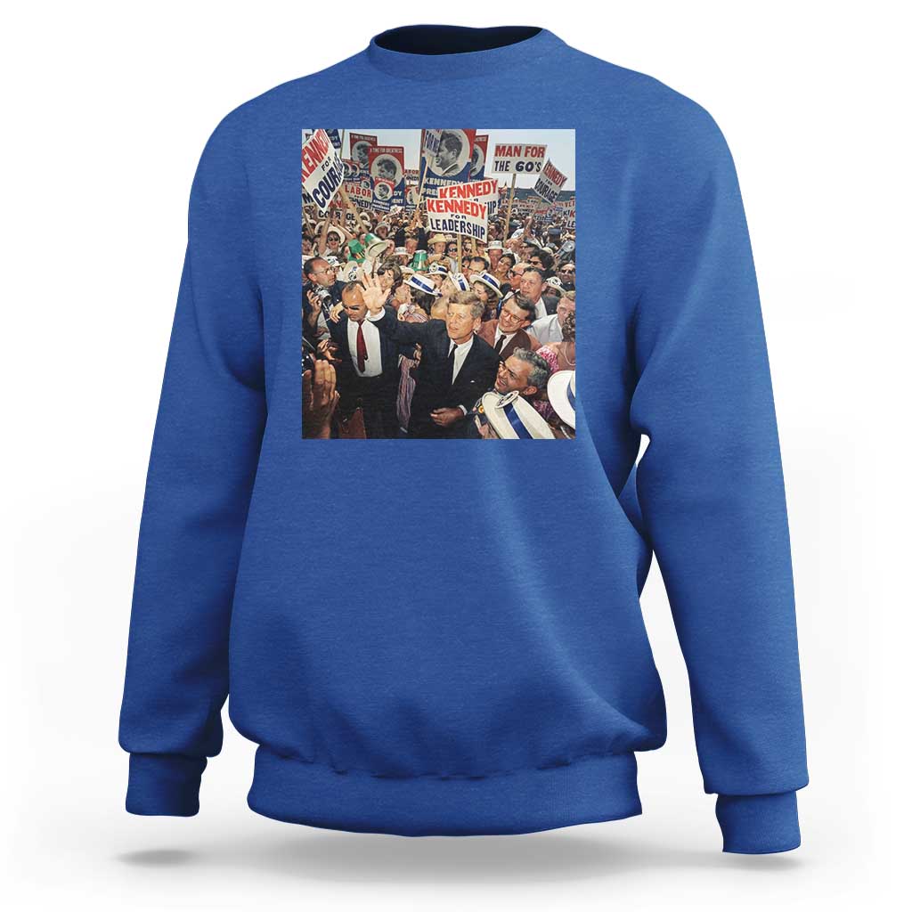 John F Kennedy American President History Sweatshirt
