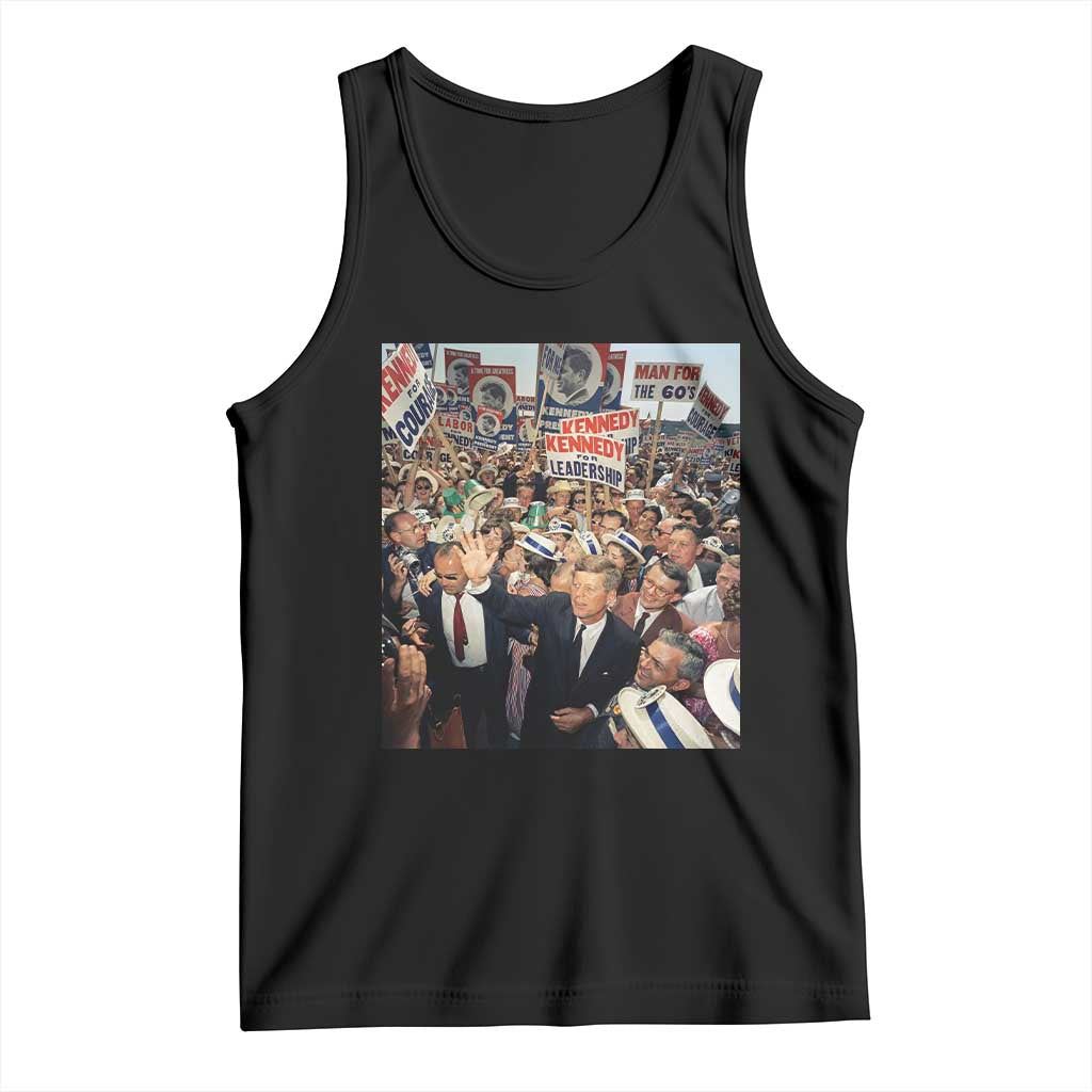 John F Kennedy American President History Tank Top