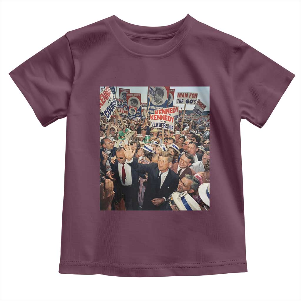 John F Kennedy American President History Toddler T Shirt