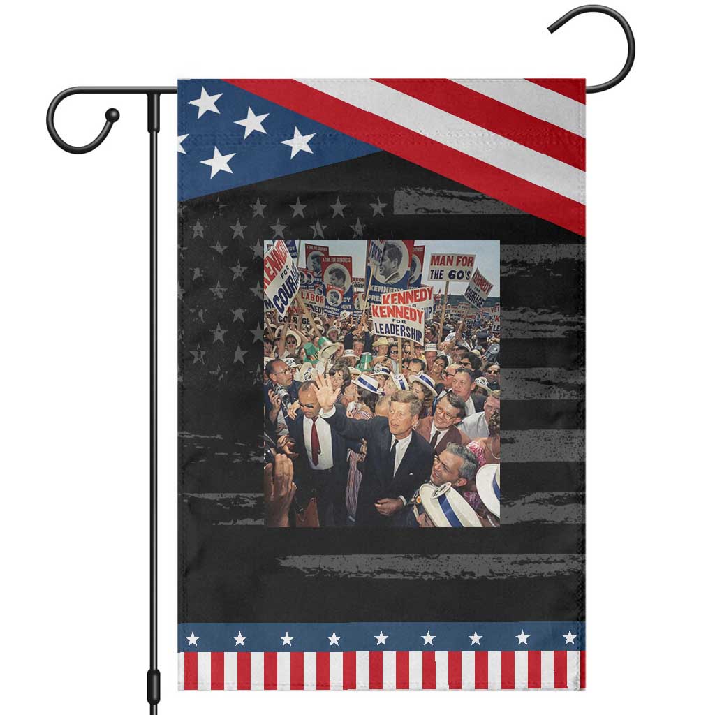 John F Kennedy American President History Garden Flag