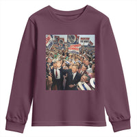 John F Kennedy American President History Youth Sweatshirt