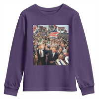 John F Kennedy American President History Youth Sweatshirt