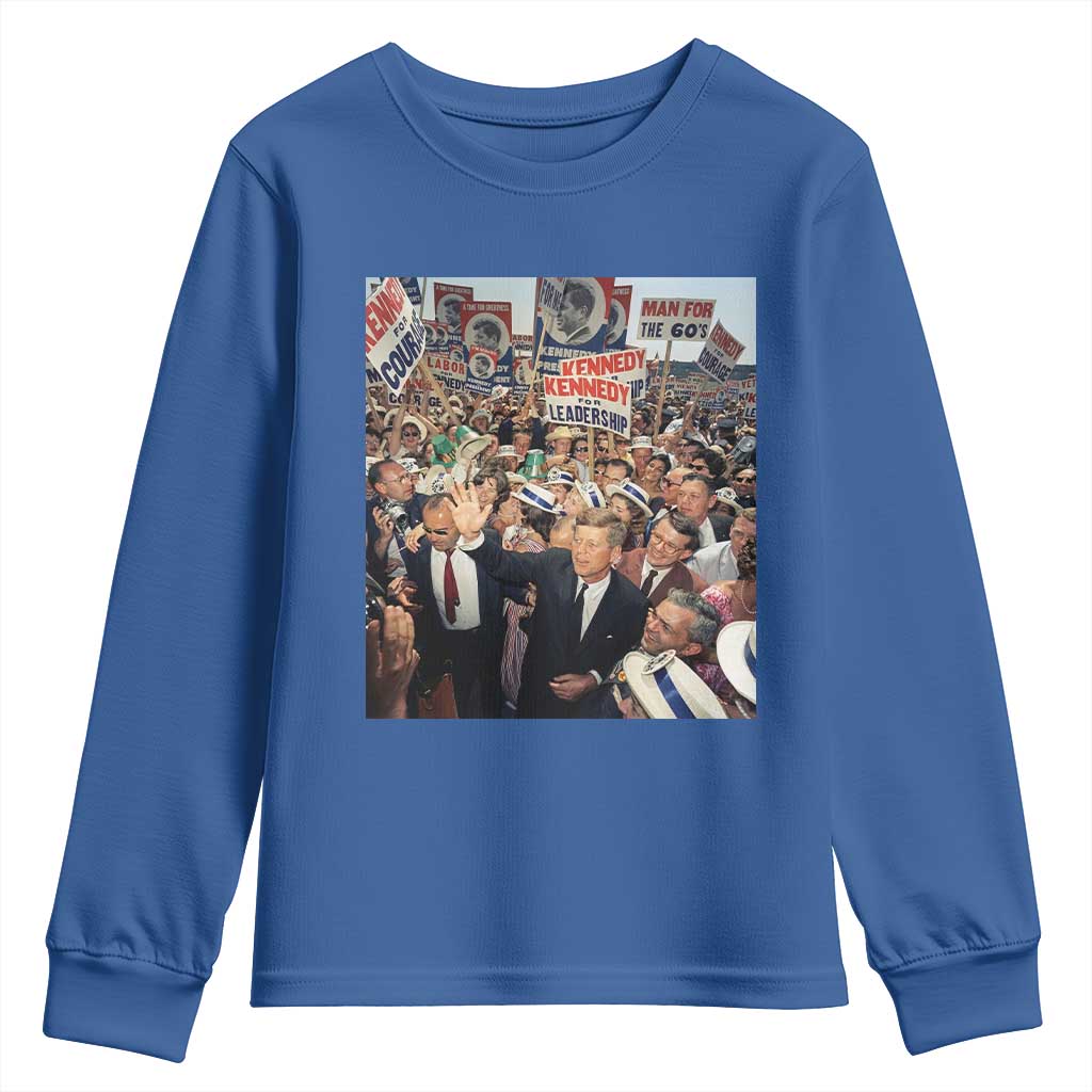 John F Kennedy American President History Youth Sweatshirt