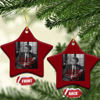 John F Kennedy Quote Ceramic Ornament American President History US Presidential Leader