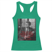 John F Kennedy Quote Racerback Tank Top American President History US Presidential Leader