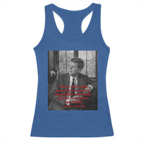 John F Kennedy Quote Racerback Tank Top American President History US Presidential Leader
