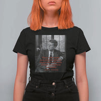 John F Kennedy Quote T Shirt For Women American President History US Presidential Leader