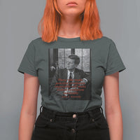 John F Kennedy Quote T Shirt For Women American President History US Presidential Leader
