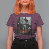 John F Kennedy Quote T Shirt For Women American President History US Presidential Leader