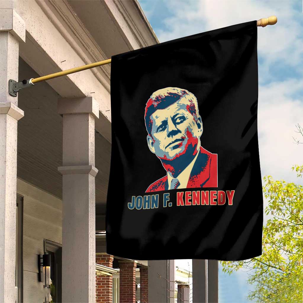 John F Kennedy American Flag US President Garden Flag