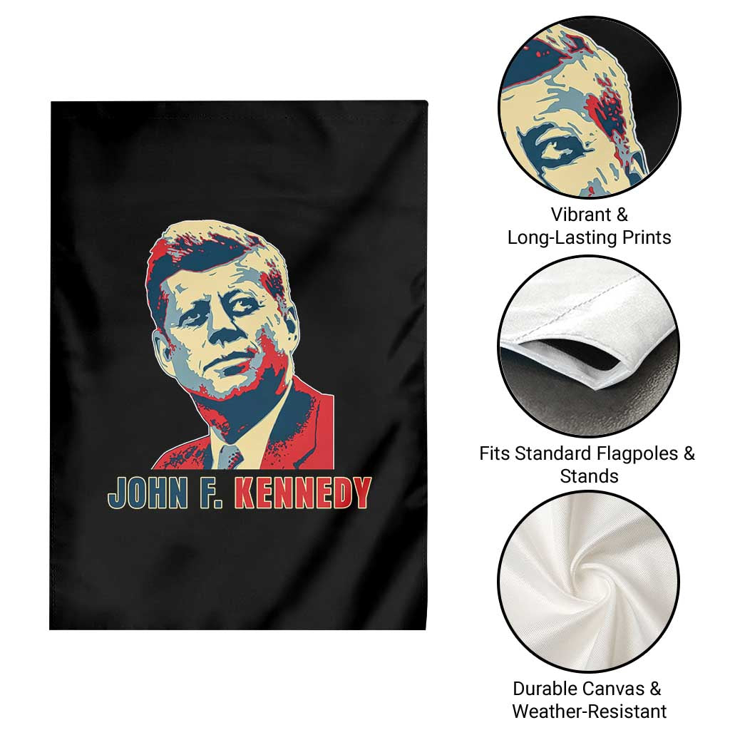 John F Kennedy American Flag US President Garden Flag