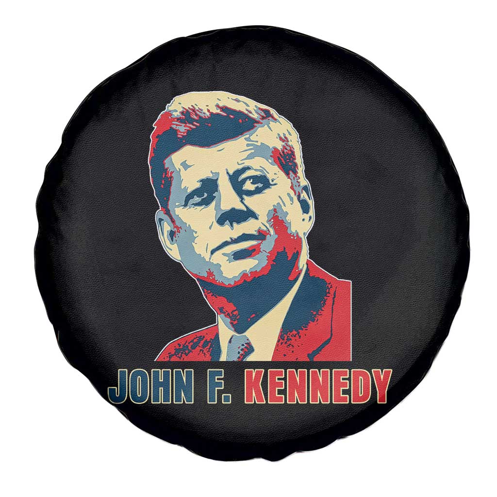 John F Kennedy American Flag US President Spare Tire Cover