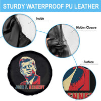 John F Kennedy American Flag US President Spare Tire Cover