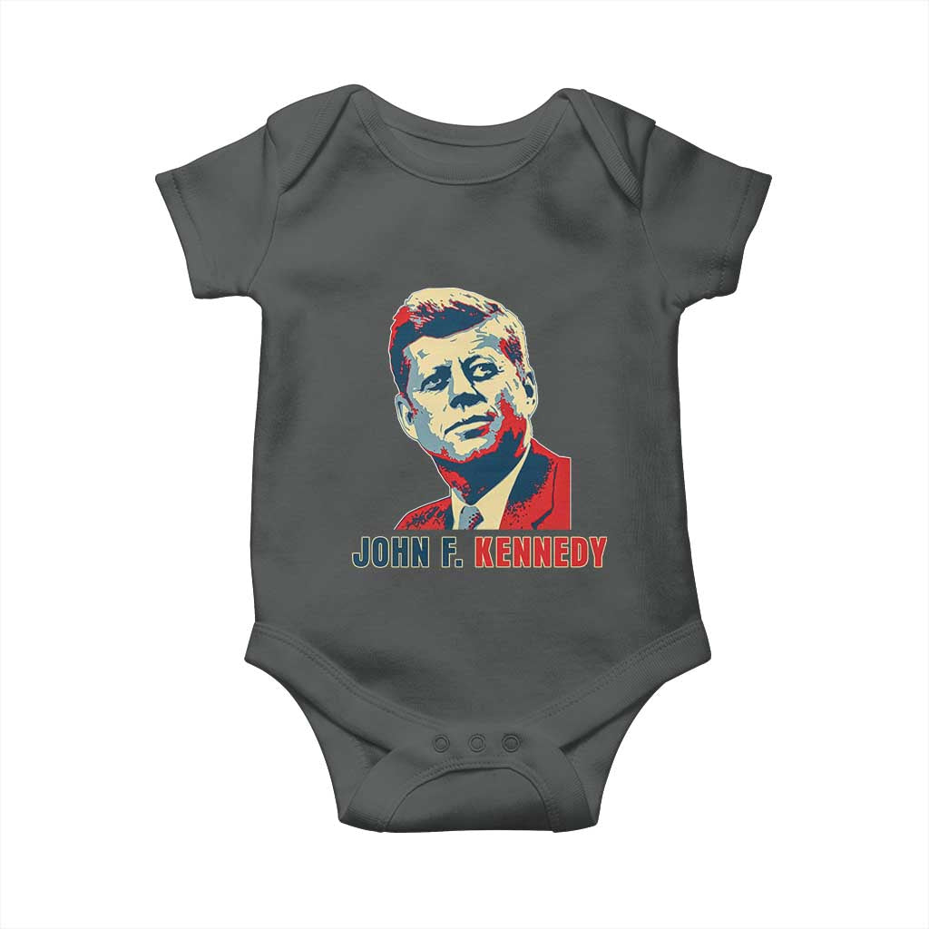 John F Kennedy American Flag US President Baby Onesie