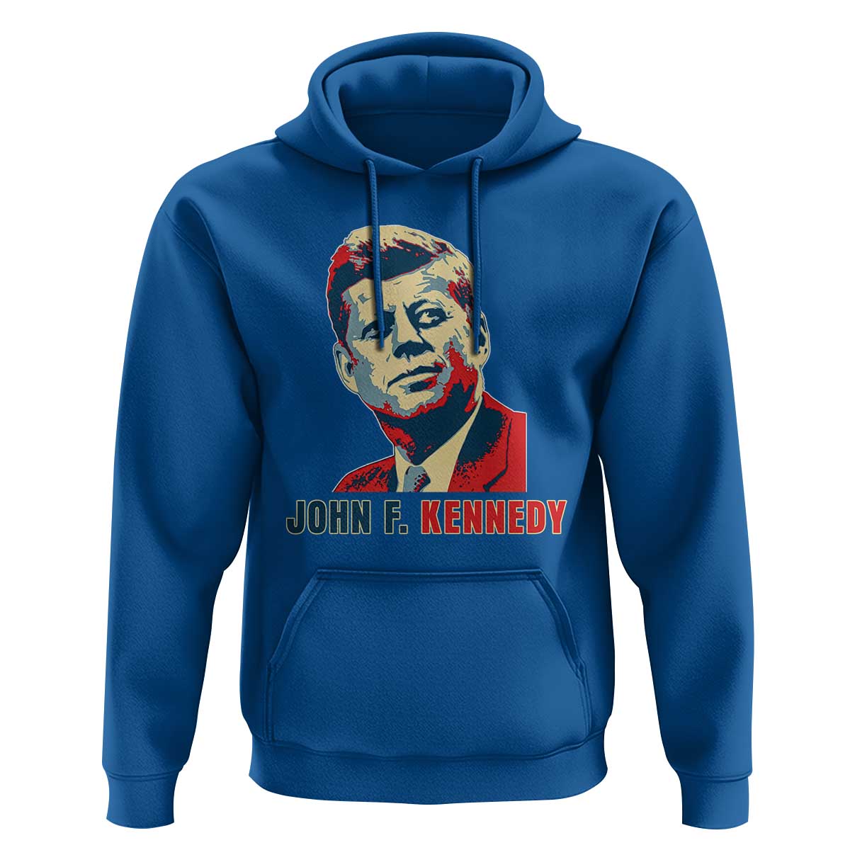 John F Kennedy American Flag US President Hoodie