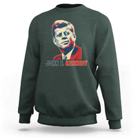 John F Kennedy American Flag US President Sweatshirt