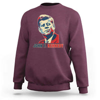 John F Kennedy American Flag US President Sweatshirt