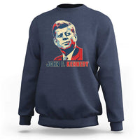 John F Kennedy American Flag US President Sweatshirt