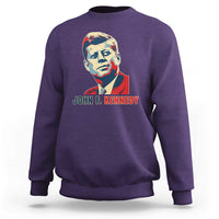 John F Kennedy American Flag US President Sweatshirt