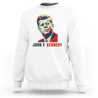 John F Kennedy American Flag US President Sweatshirt